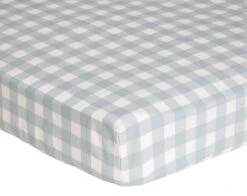 Habitat Kids Pure Cotton 2 Pack Gingham Fitted Sheet - Cot -Home Products Store 9511167 R Z002A