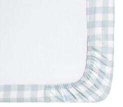 Habitat Kids Pure Cotton 2 Pack Gingham Fitted Sheet - Cot -Home Products Store 9511167 R Z004A