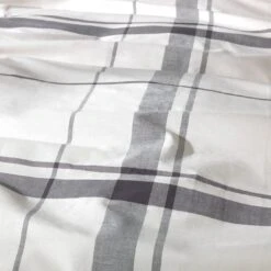 Habitat Cotton Yarn Dye Check Cream Bedding Set - Double -Home Products Store 9511655 R Z005A