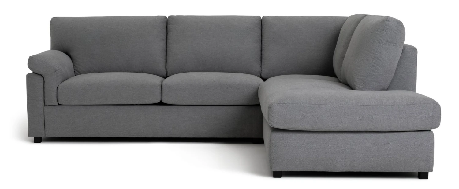 Habitat Florence Right Hand Corner Chaise Sofa - Grey 6 Habitat Florence Right Hand Corner Chaise Sofa - Grey - Image 6