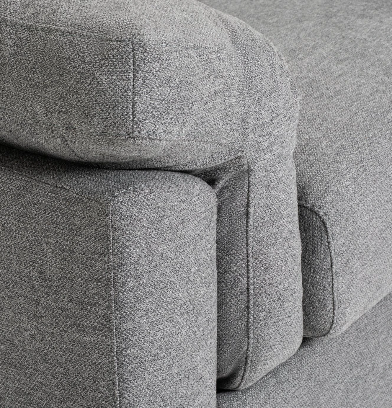 Habitat Florence Right Hand Corner Chaise Sofa - Grey 8 Habitat Florence Right Hand Corner Chaise Sofa - Grey - Image 8