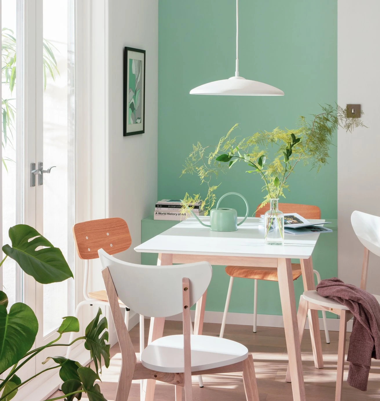 Habitat Pavo Metal LED Pendant Light - White 1 Habitat Pavo Metal LED Pendant Light - White