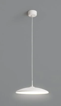 Habitat Pavo Metal LED Pendant Light - White 12 Habitat Pavo Metal LED Pendant Light - White -Home Products Store 9518971 R Z002C