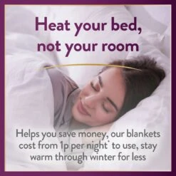 Slumberdown Perfectly Warm Luxury Electric Blanket-Double -Home Products Store 9519767 R Z007A