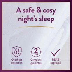 Slumberdown Perfectly Warm Luxury Electric Blanket-Double -Home Products Store 9519767 R Z012A