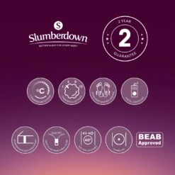 Slumberdown Perfectly Warm Luxury Electric Blanket-Double -Home Products Store 9519767 R Z013A