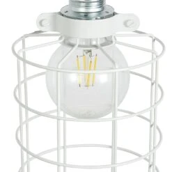 Habitat Cepheus Small Wire Shade - White -Home Products Store 9521432 R Z002A