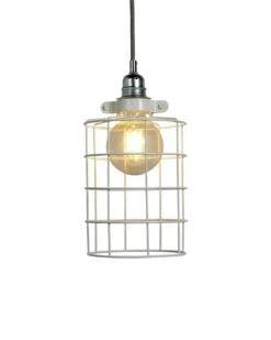 Habitat Cepheus Small Wire Shade - White -Home Products Store 9521432 R Z003C