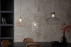 Habitat Cepheus Small Wire Shade - White -Home Products Store 9521432 R Z004C