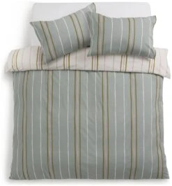 Habitat 180TC Sage Stripe Green Bedding Set - Single 12 Habitat 180TC Sage Stripe Green Bedding Set - Single -Home Products Store 9524570 R Z004A