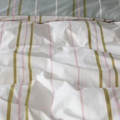 Habitat 180TC Sage Stripe Green Bedding Set - Single 14 Habitat 180TC Sage Stripe Green Bedding Set - Single -Home Products Store 9524570 R Z006A