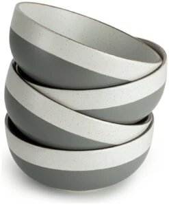 Habitat Speckle Set Of 4 Stoneware Cereal Bowl -Home Products Store 9528442 R Z002A