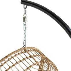 Habitat Dove Rattan Effect Hanging Egg Chair - Natural 14 Habitat Dove Rattan Effect Hanging Egg Chair - Natural -Home Products Store 9530904 R Z004A
