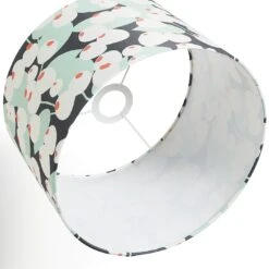 Habitat Cruz Scandi Printed 30cm Drum Shade -Home Products Store 9532287 R Z003A
