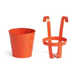 Garden By Sainsbury's Bright Balcony Red Planters - Set Of 3 -Home Products Store 9533176 R Z005A