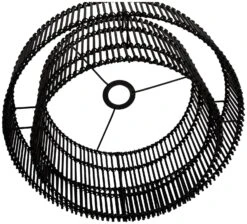 Habitat Bamboo 2 Tier Pendant Shade - Black -Home Products Store 9537653 R Z004A