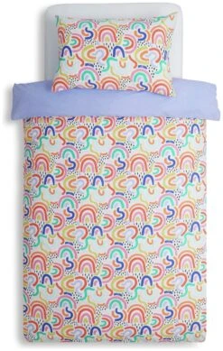 Habitat Kids Rainbow Brights Bedding Set - Single -Home Products Store 9549043 R Z002A