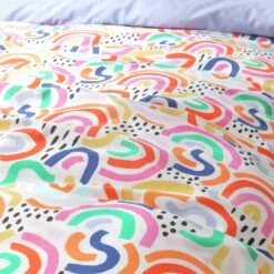 Habitat Kids Rainbow Brights Bedding Set - Single -Home Products Store 9549043 R Z007A