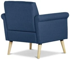 Habitat Evie Fabric Armchair In A Box - Navy -Home Products Store 9551691 R Z003A
