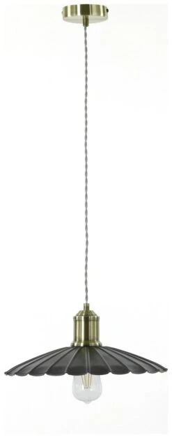 Habitat Pixie Pewter Metal Pendant Light - Nickel Finish -Home Products Store 9551835 R Z001C