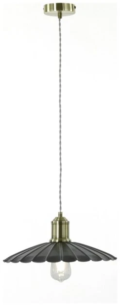 Habitat Pixie Pewter Metal Pendant Light - Nickel Finish -Home Products Store 9551835 R Z002A