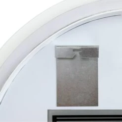 Habitat Circle Backlight LED Mirror - White 12 Habitat Circle Backlight LED Mirror - White -Home Products Store 9559246 R Z004A