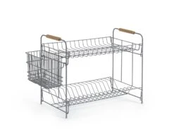 Habitat Industrial Wire Dish Drainer - Grey -Home Products Store 9571712 R Z003A