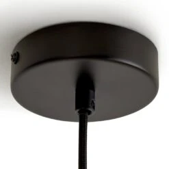 Habitat Lati Marble Glass Pendant - Black & White -Home Products Store 9573569 R Z003A