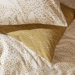 Habitat Cotton Floral Dobby Brown Bedding Set - Single -Home Products Store 9574692 R Z003A