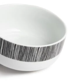 Habitat Black Dash 12 Piece Porcelain Dinner Set -Home Products Store 9576731 R Z004A