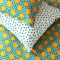 Habitat Sunburst Geo Green & Mustard Bedding Set - Single -Home Products Store 9588042 R Z003A