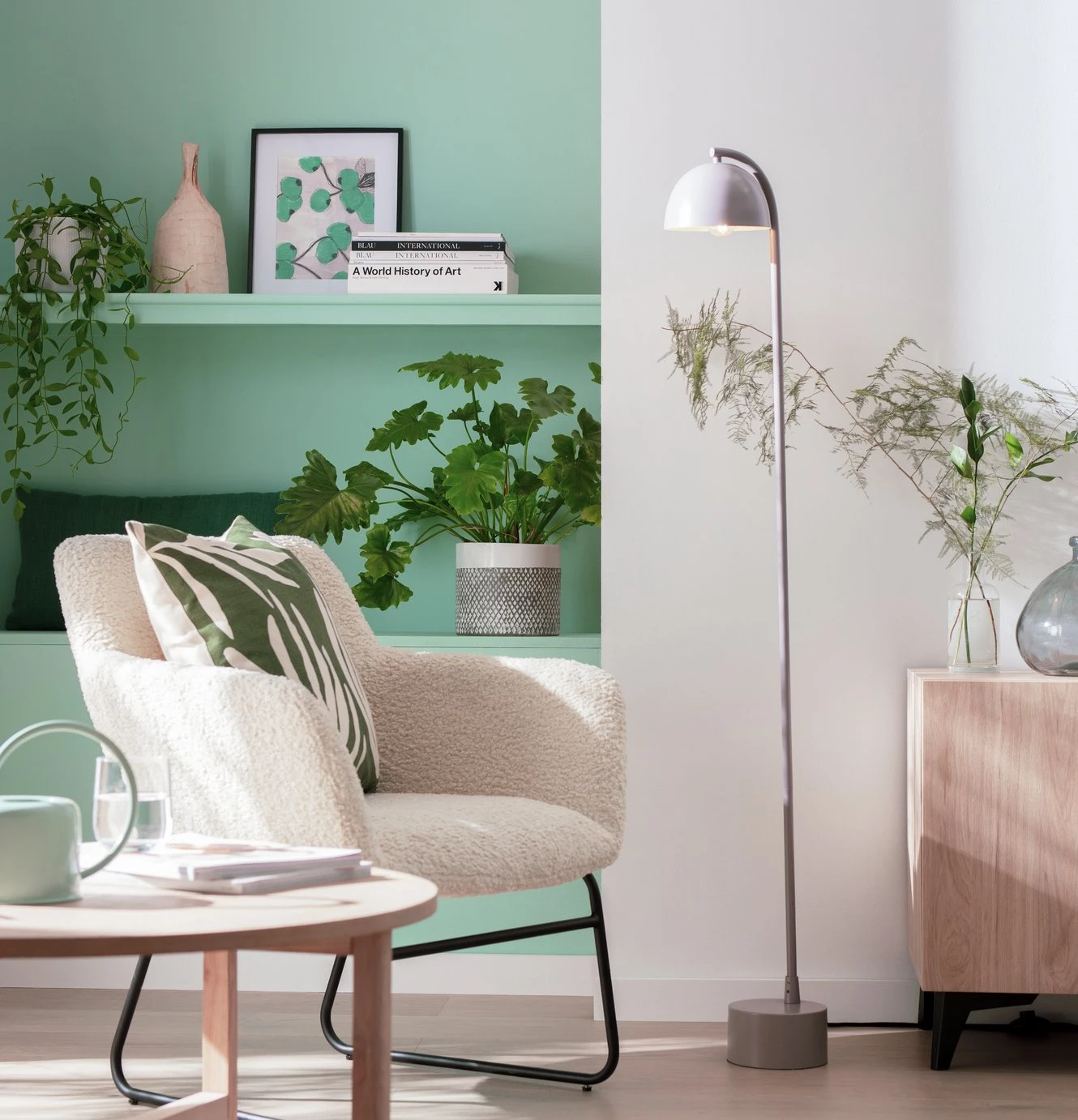 Habitat Ivar Floor Lamp - Grey 1 Habitat Ivar Floor Lamp - Grey