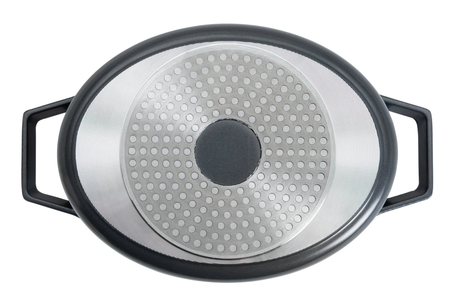 Habitat 4.2LT Cast Aluminium Casserole Dish - Black 5 Habitat 4.2LT Cast Aluminium Casserole Dish - Black - Image 5