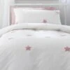 Habitat Tufted Star Pink Kids Bedding Set - Single