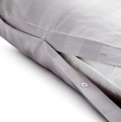 Habitat Cotton 400TC Sateen Stripe Grey Bedding Set - Double 10 Habitat Cotton 400TC Sateen Stripe Grey Bedding Set - Double -Home Products Store 9595145 R Z004A