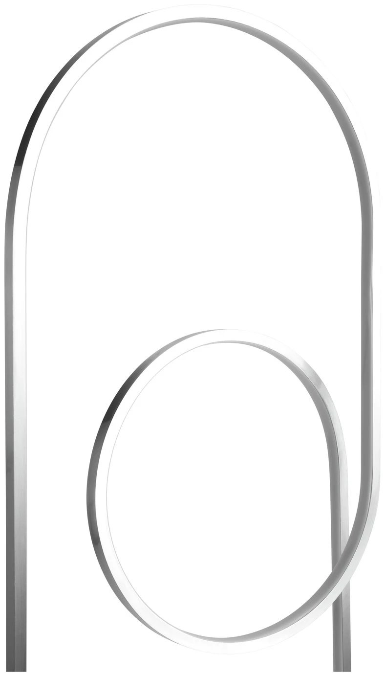 Habitat Pill LED Floor Lamp - Brushed Chrome 7 Habitat Pill LED Floor Lamp - Brushed Chrome - Image 7