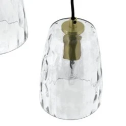 Habitat Webb 5 Light Cluster Pendant - Glass & Brass -Home Products Store 9600573 R Z002A