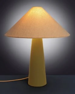 Habitat Conical Ceramic Table Lamp - Olive & Beige -Home Products Store 9610264 R Z002A