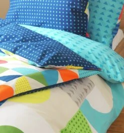 Habitat Kids Geo Shapes Twin Pack Bedding Set - Double -Home Products Store 9610790 R Z006A