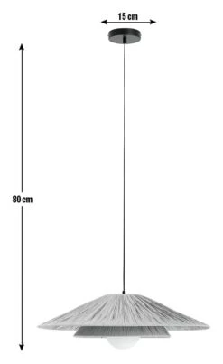 Habitat Guii 2 Tier Rattan Pendant Light - Natural -Home Products Store 9611050 R E001