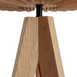 Habitat Achille Ash Wooden Tripod Floor Lamp - Oak -Home Products Store 9615489 R Z003A