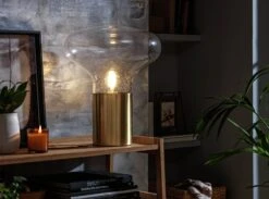 Habitat Marlow Glass Table Lamp - Gold 11 Habitat Marlow Glass Table Lamp - Gold -Home Products Store 9622977 R Z002C