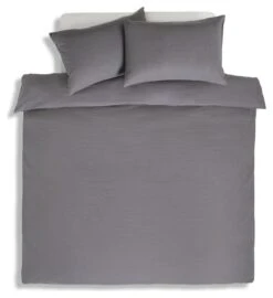 Habitat Cotton Waffle Plain Charcoal Bedding Set - Single 8 Habitat Cotton Waffle Plain Charcoal Bedding Set - Single -Home Products Store 9625211 R Z002A