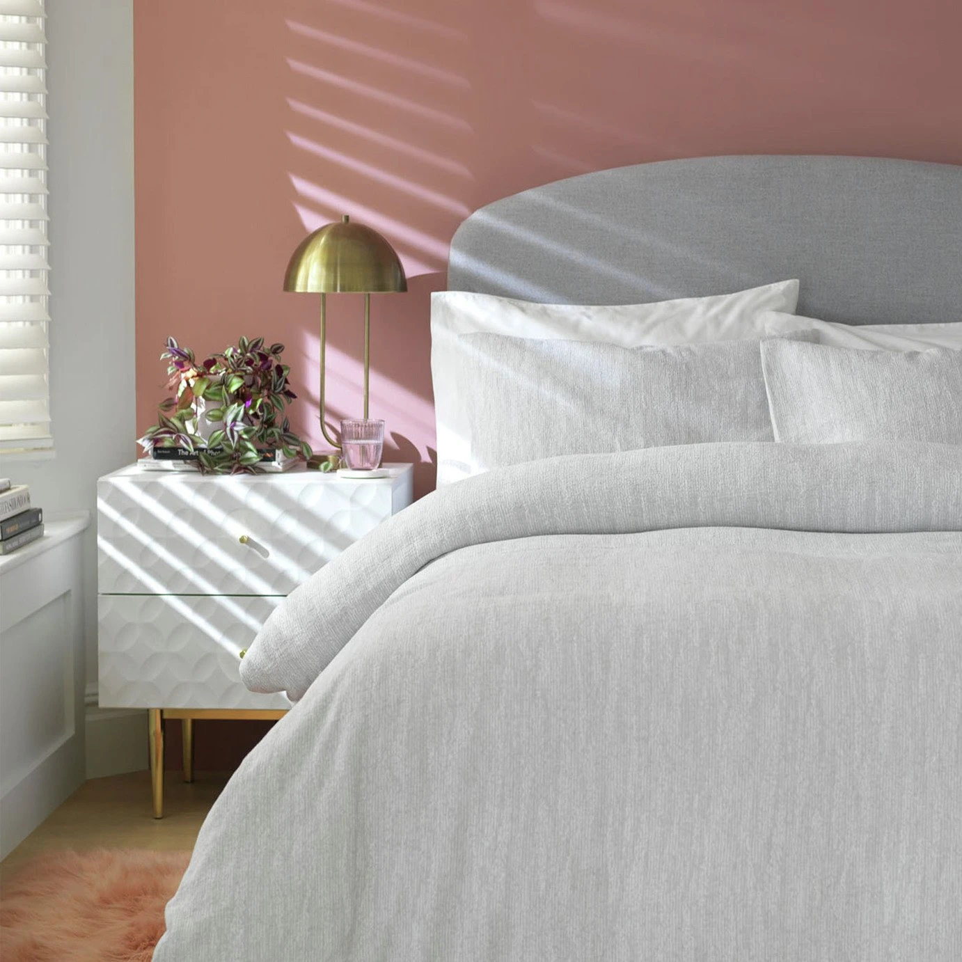 Habitat Cotton Matelassé Grey Bedding Set - Double 1 Habitat Cotton Matelassé Grey Bedding Set - Double