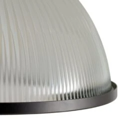 Habitat Eumee Pressed Glass Flush To Ceiling Light - Clear -Home Products Store 9628672 R Z002A