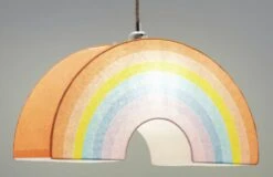 Habitat Kids Rainbow Paper Shade - Multicoloured -Home Products Store 9641697 R Z002C